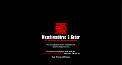 Desktop Screenshot of el-maschinenboerse.de