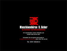 Tablet Screenshot of el-maschinenboerse.de